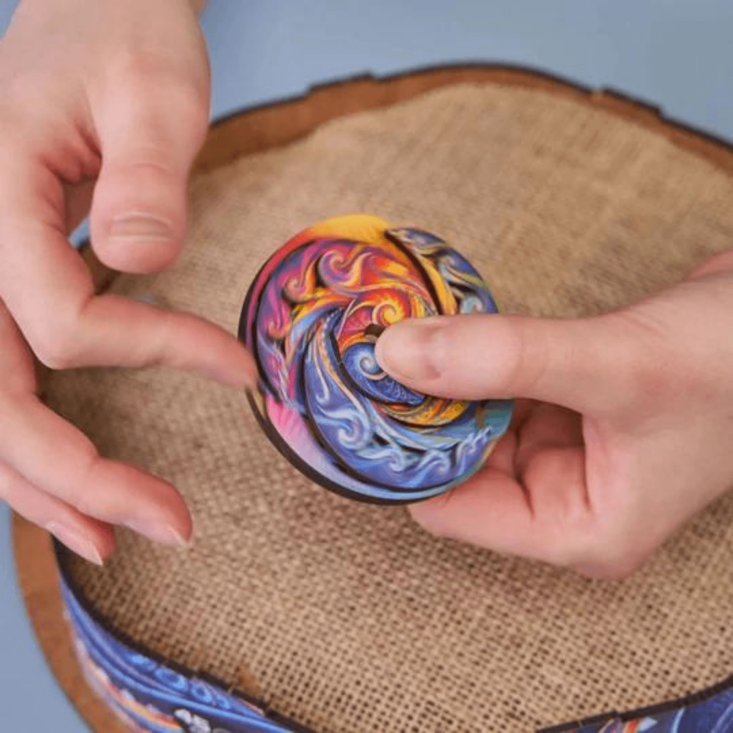 Mandala Puzzle | Spiral Incarnation