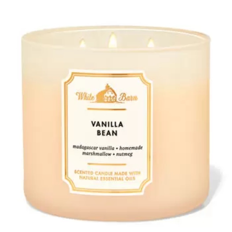 Vanilla Bean 3Wick Candle Online Outlet Store