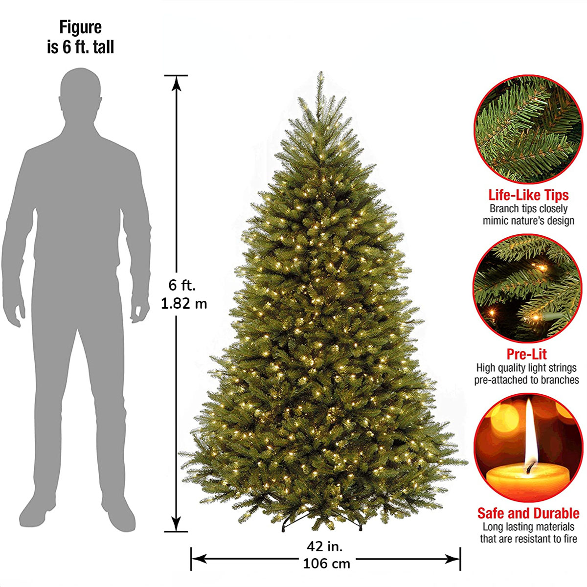 🎄Magical Remote Control Extendable Christmas Tree 🎁Easy to Install