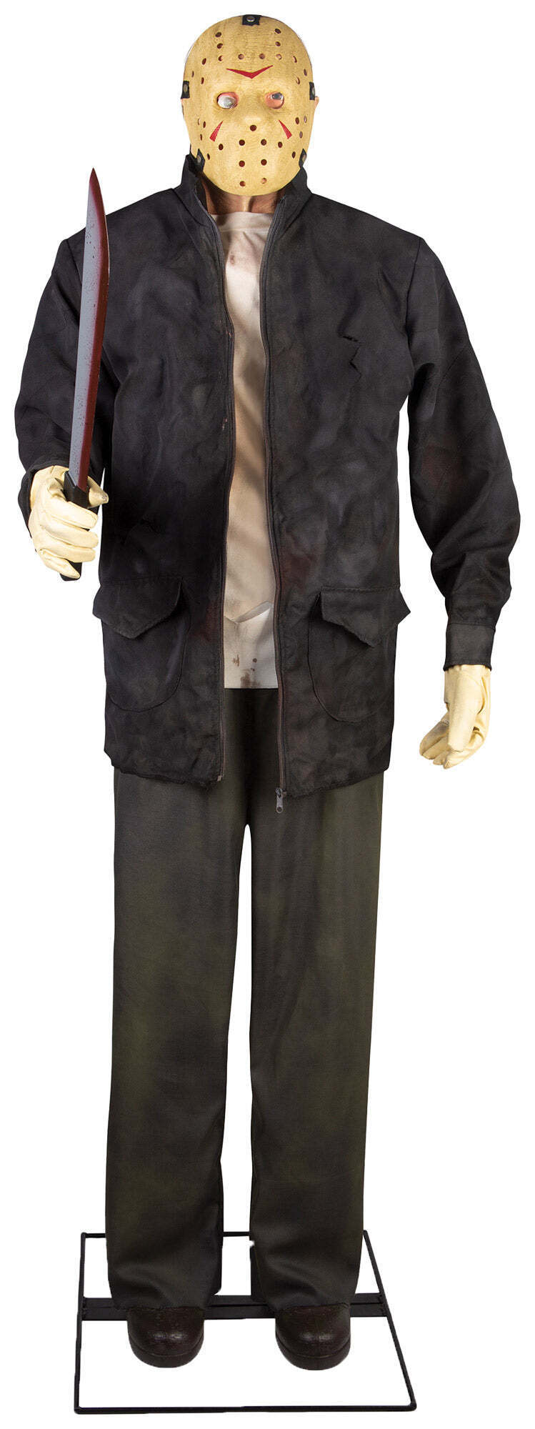 6ft Animatronic Friday the 13th Jason Voorhees Halloween Prop