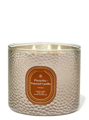 Pistachio & Toasted Vanilla 3-Wick Candle