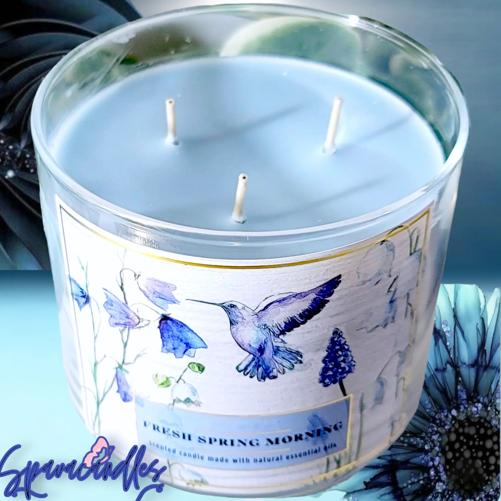 fresh spring morning 3 Wick Candle 14.5 oz. New 2022