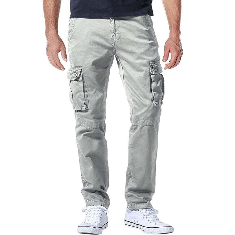 Men's Casual Wild Cargo Pants Outdoors Work Wear - Hineres