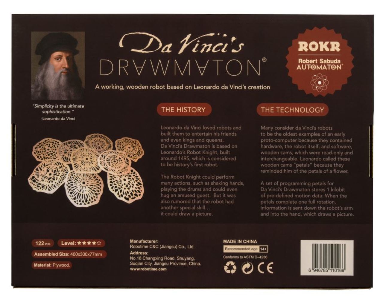 Da Vinci Drawmaton - the Gambler