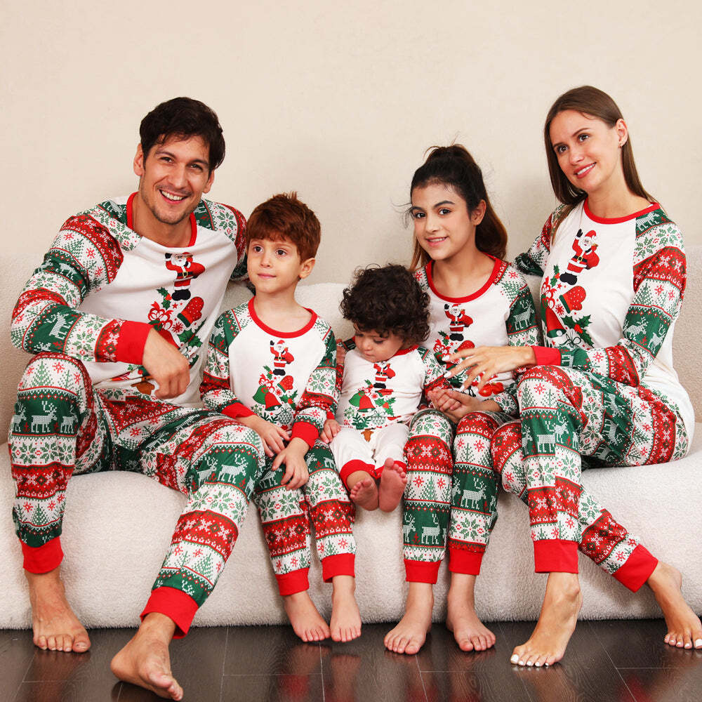 Christmas Elements Fmalily Matching Pajamas Sets