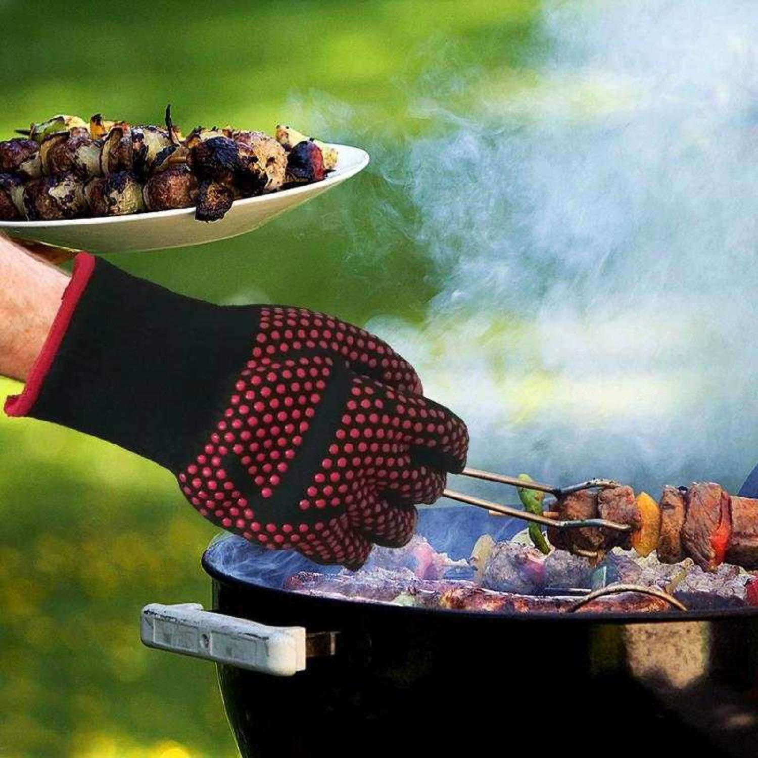932°F Extreme Heat Resistant BBQ Fireproof Glove