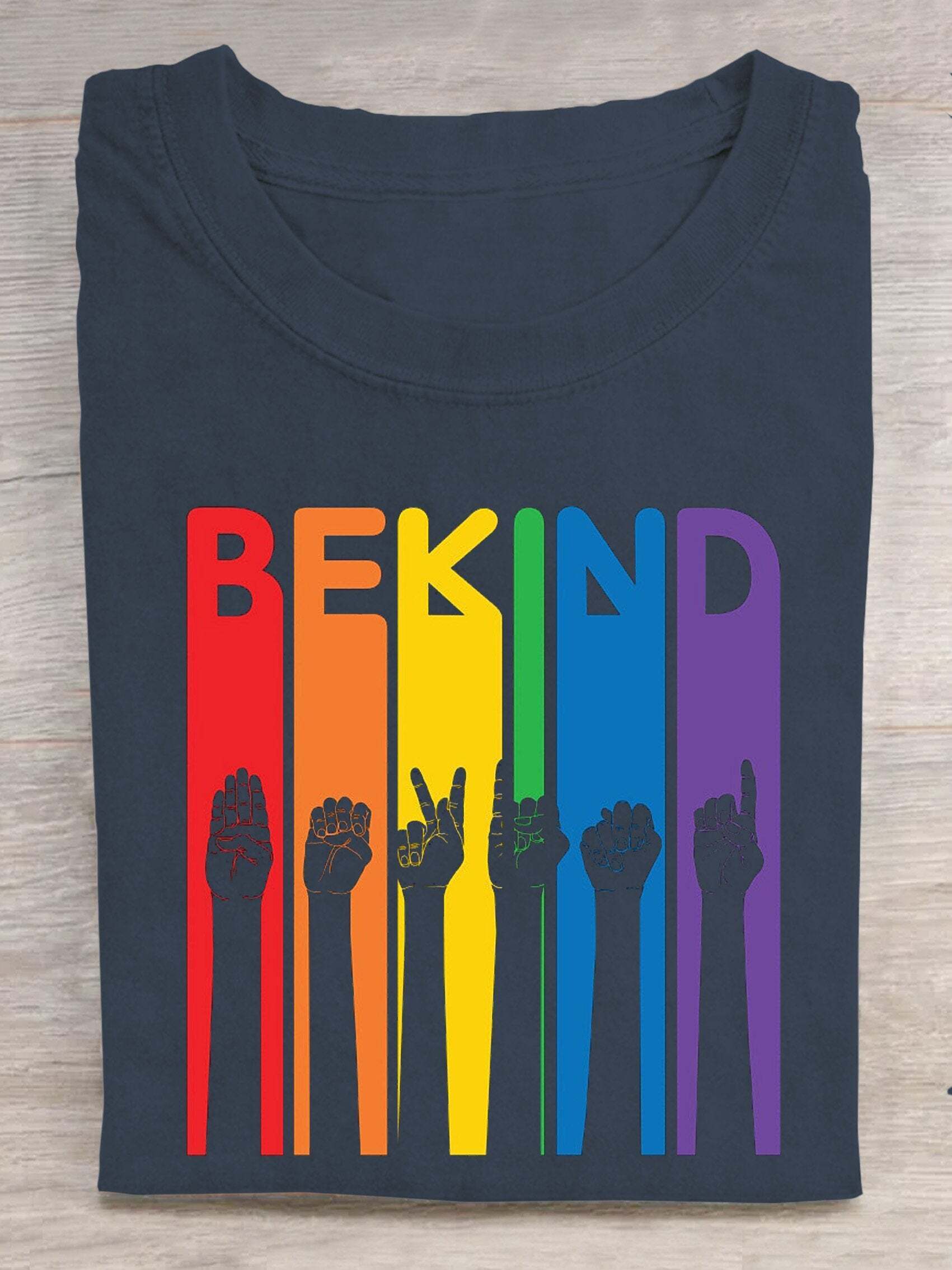 Be Kind Sign Language Kindness Pride Pride Rainbow