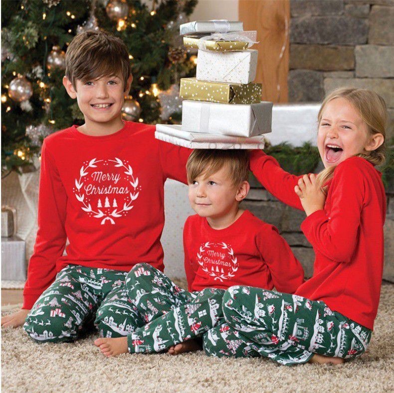 Merry Christmas parent-child set