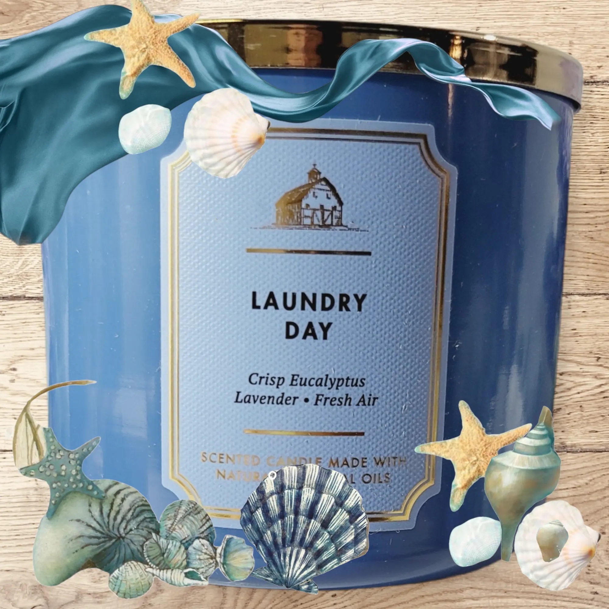 Laundry day 3 Wick Candle 2022