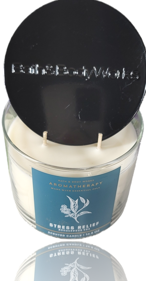 Eucalyptus Tea 3 Wick Candle Stress Relief Online Outlet Store