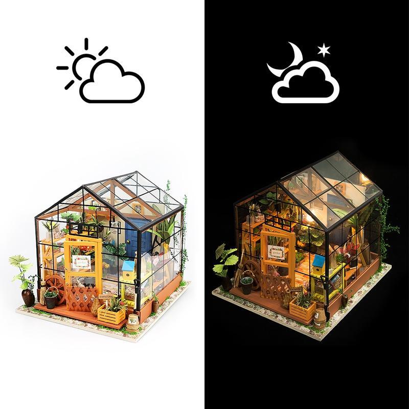 Rolife DIY Miniature House - Cathy's Flower House DG104