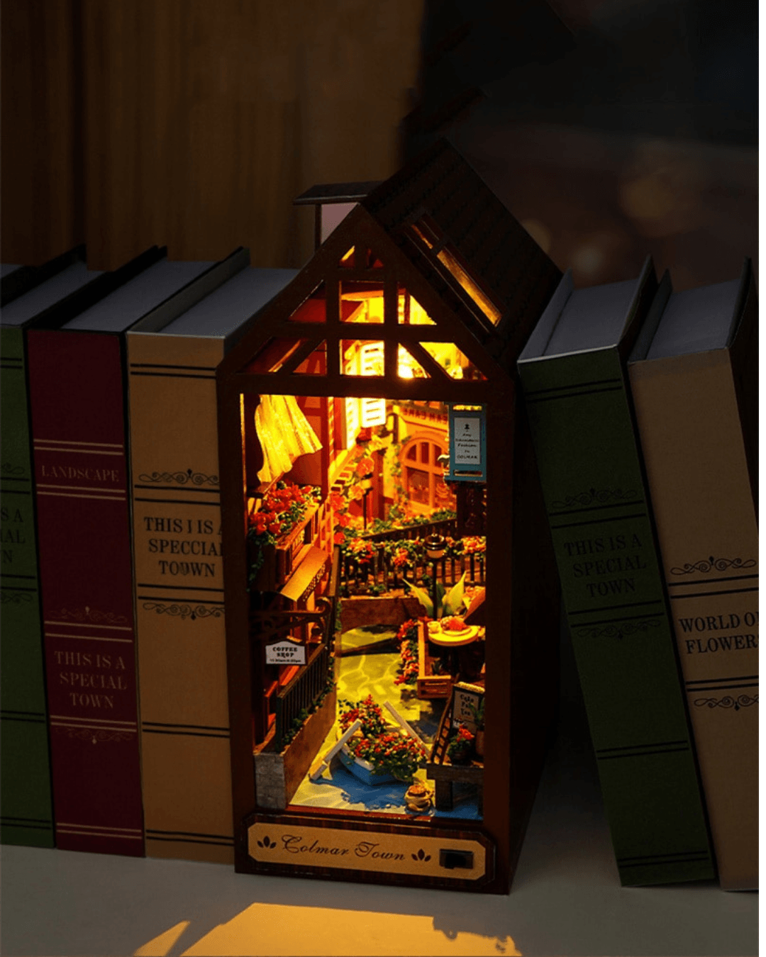 Colmar Town DIY Book Nook Kit