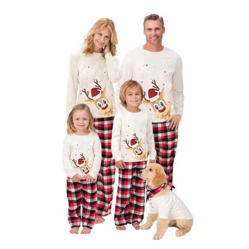 Christmas parent-child outfit cute puppy