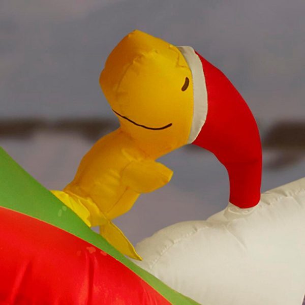 2 5 ft pre lit inflatable snoopy in airplane airblown scene peanuts Online Outlet Shop