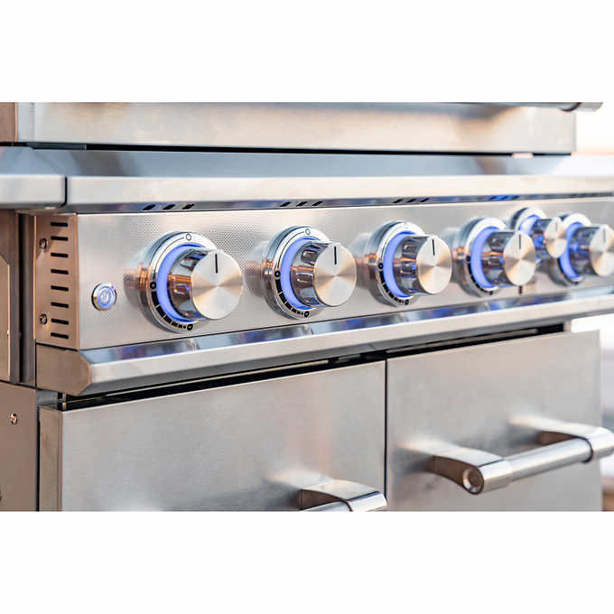 Kirkland Signature Stainless Steel 6 Burner Gas Grill Factory Outlet