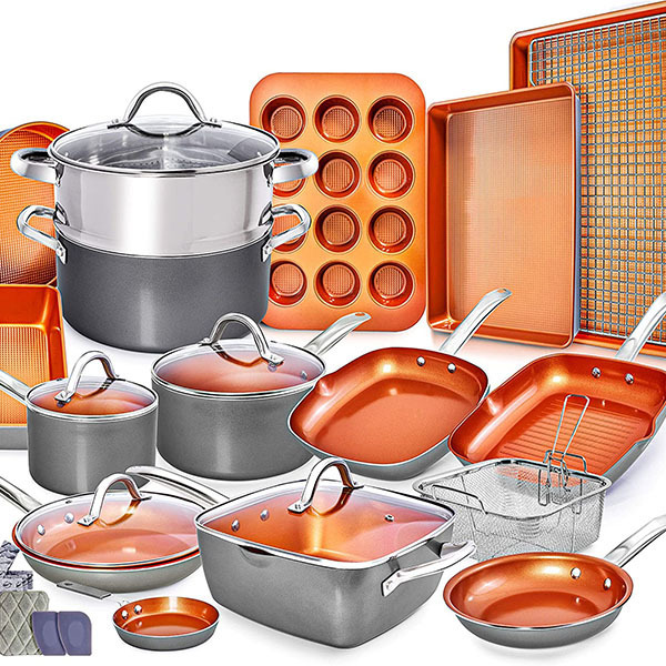 Copper Pots and Pans Set QVC Outlet