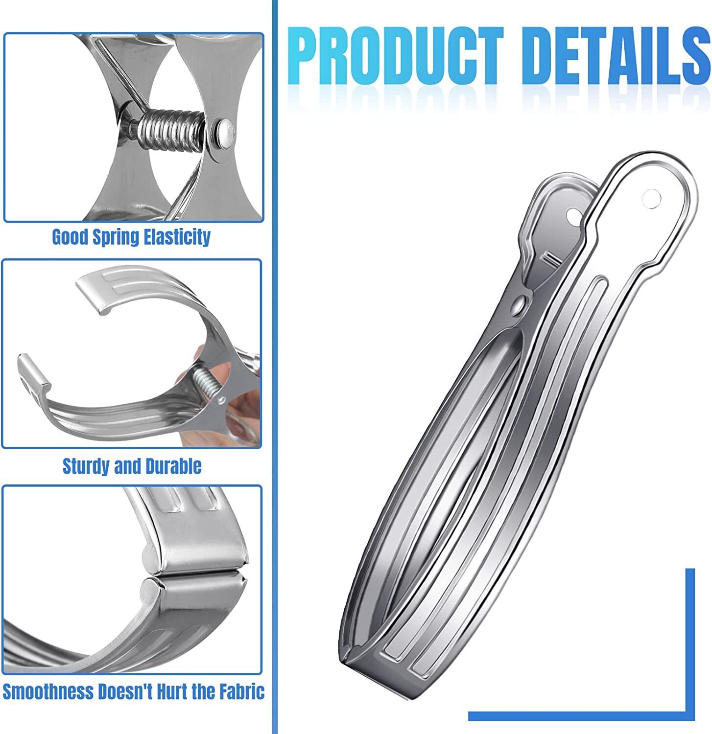 Stainless steel pool cover clamp Paonll