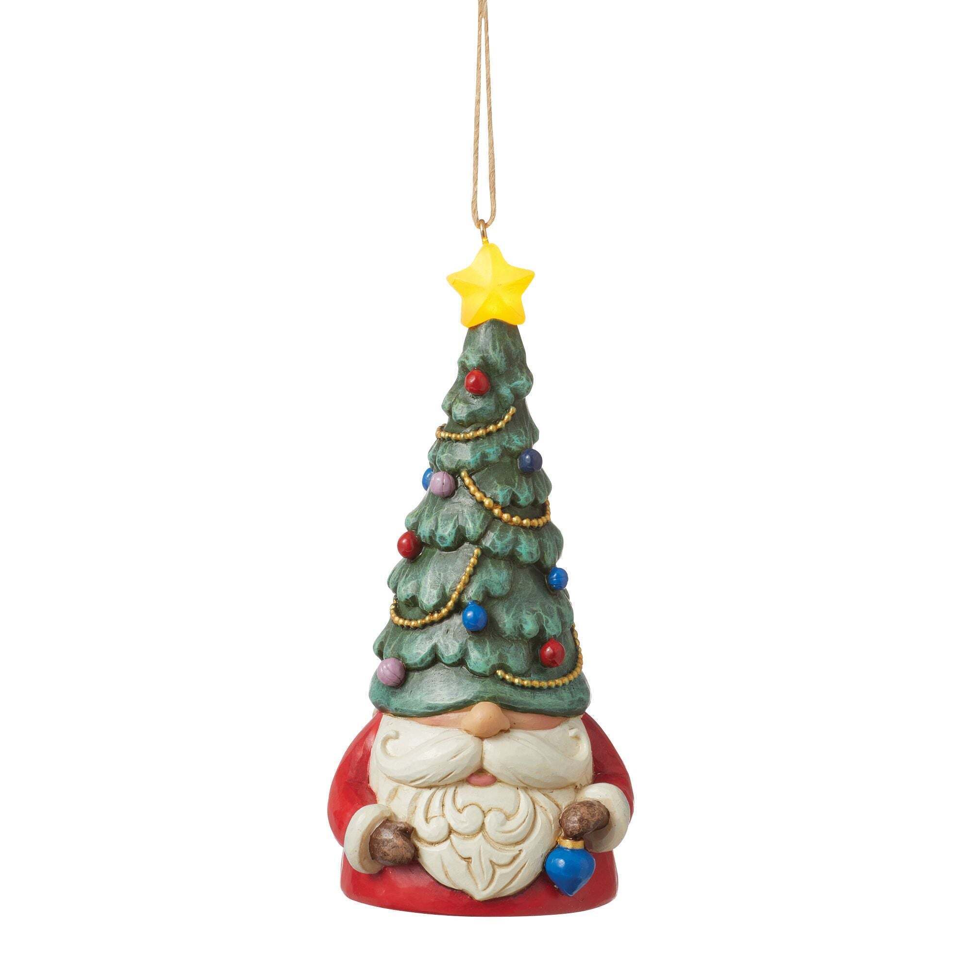 LED Gnome Tree Hat Orn