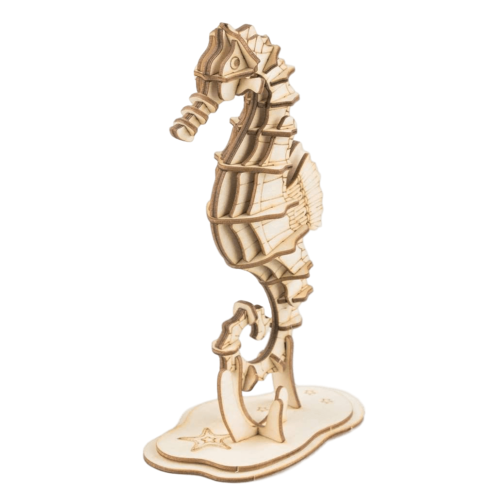 Seahorse Puzzle 3D