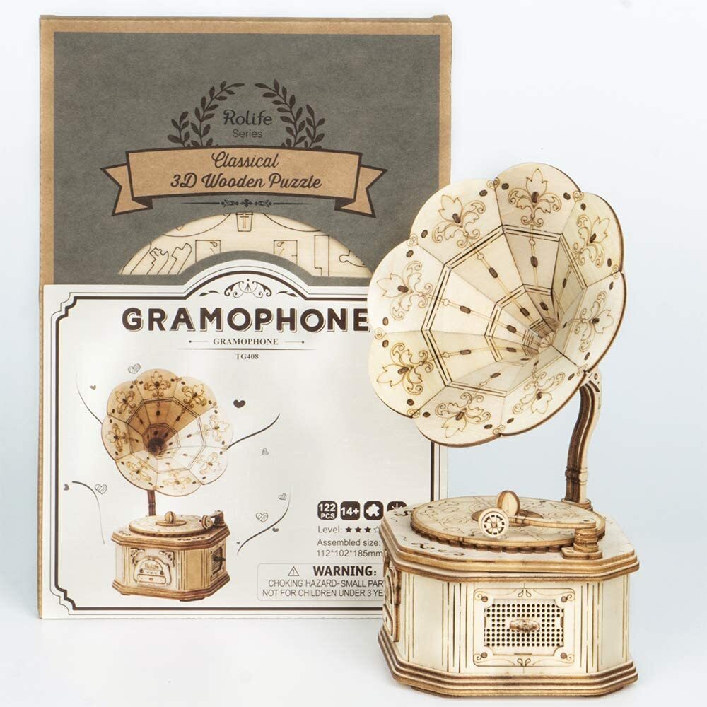 Gramophone for puzzles