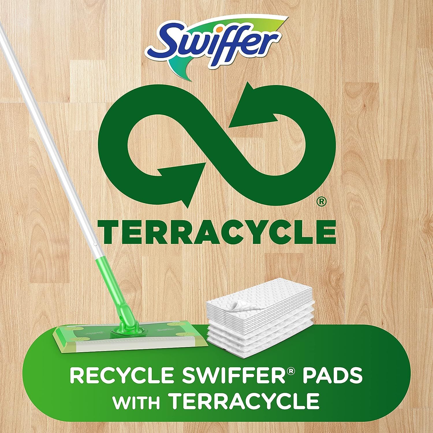 Swiffer Sweeper 2in1 Mops for Floor Cleaning, Dry and Wet Multi Surf