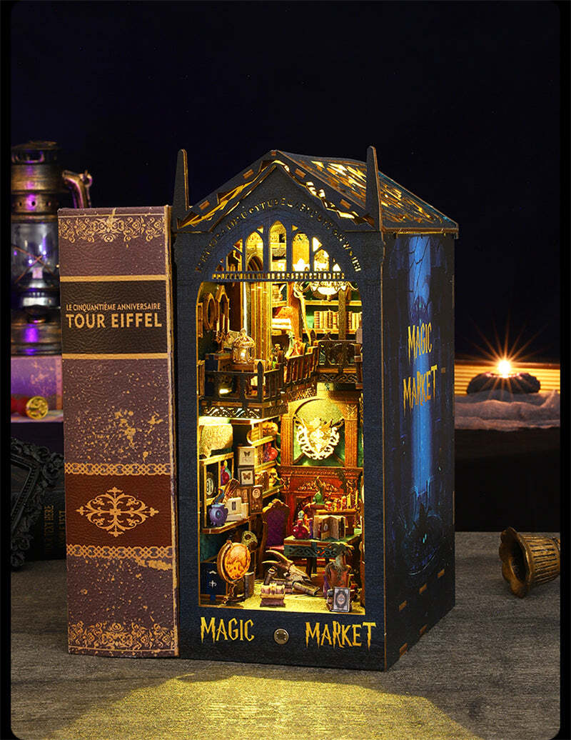 Magic Market DIY Book Nook Kit - Qjtsdwp