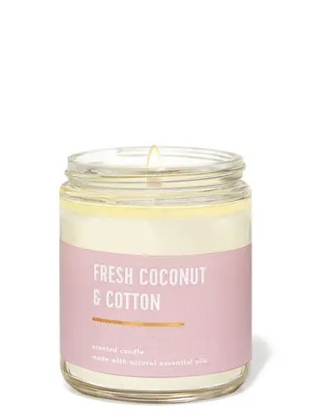 Fresh Coconut & Cotton - candle