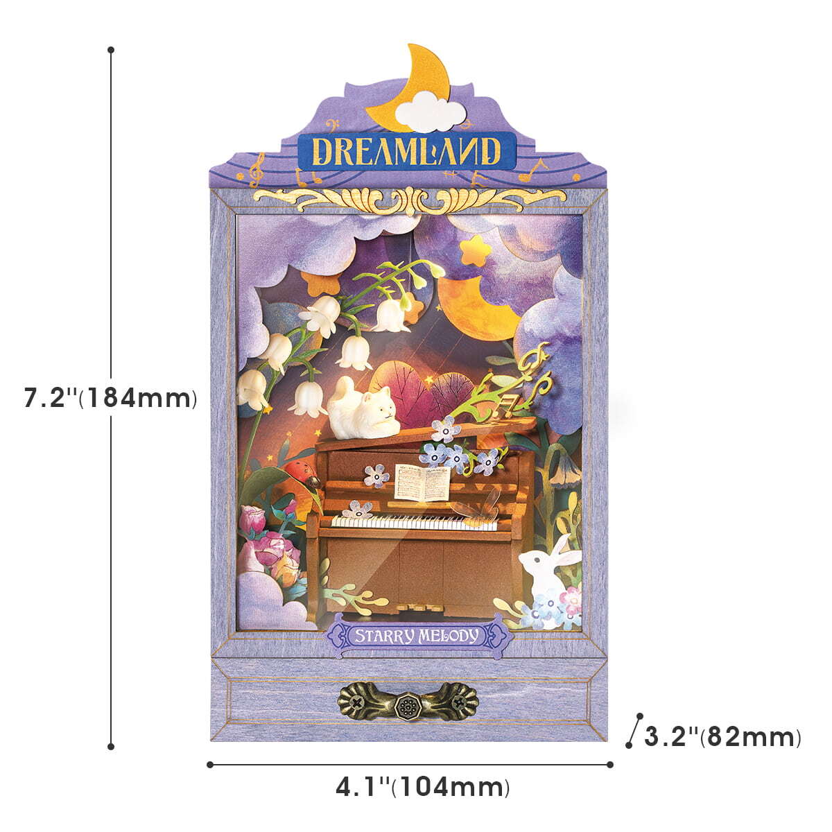 Rolife DIY Dollhouse Box Theater - Starry Melody DS025