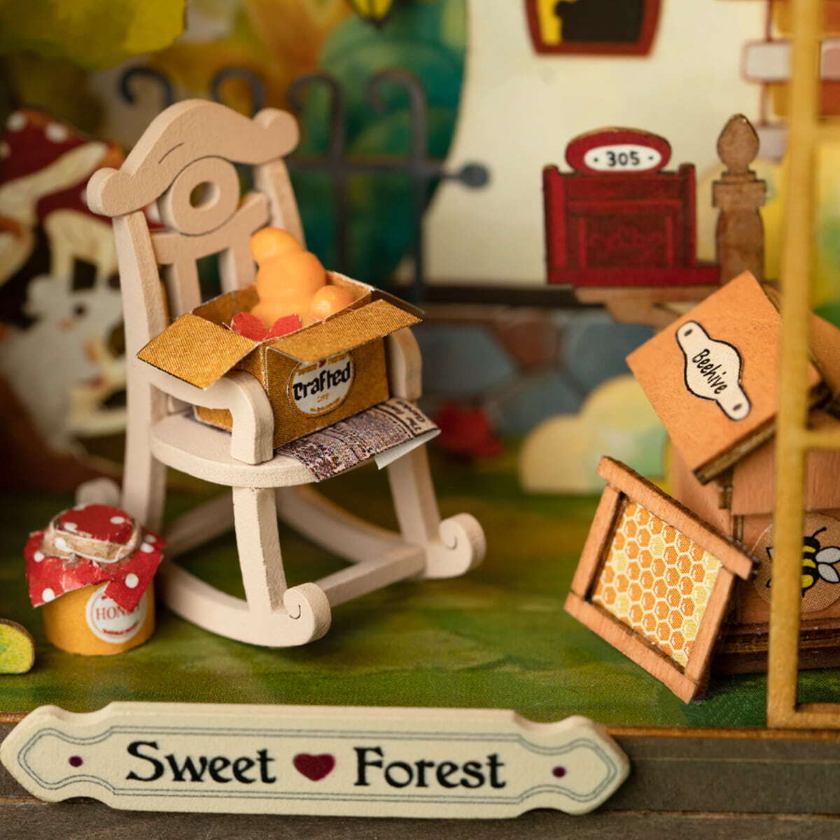 Rolife DIY Dollhouse Box Theater - Sweet Forest DS026
