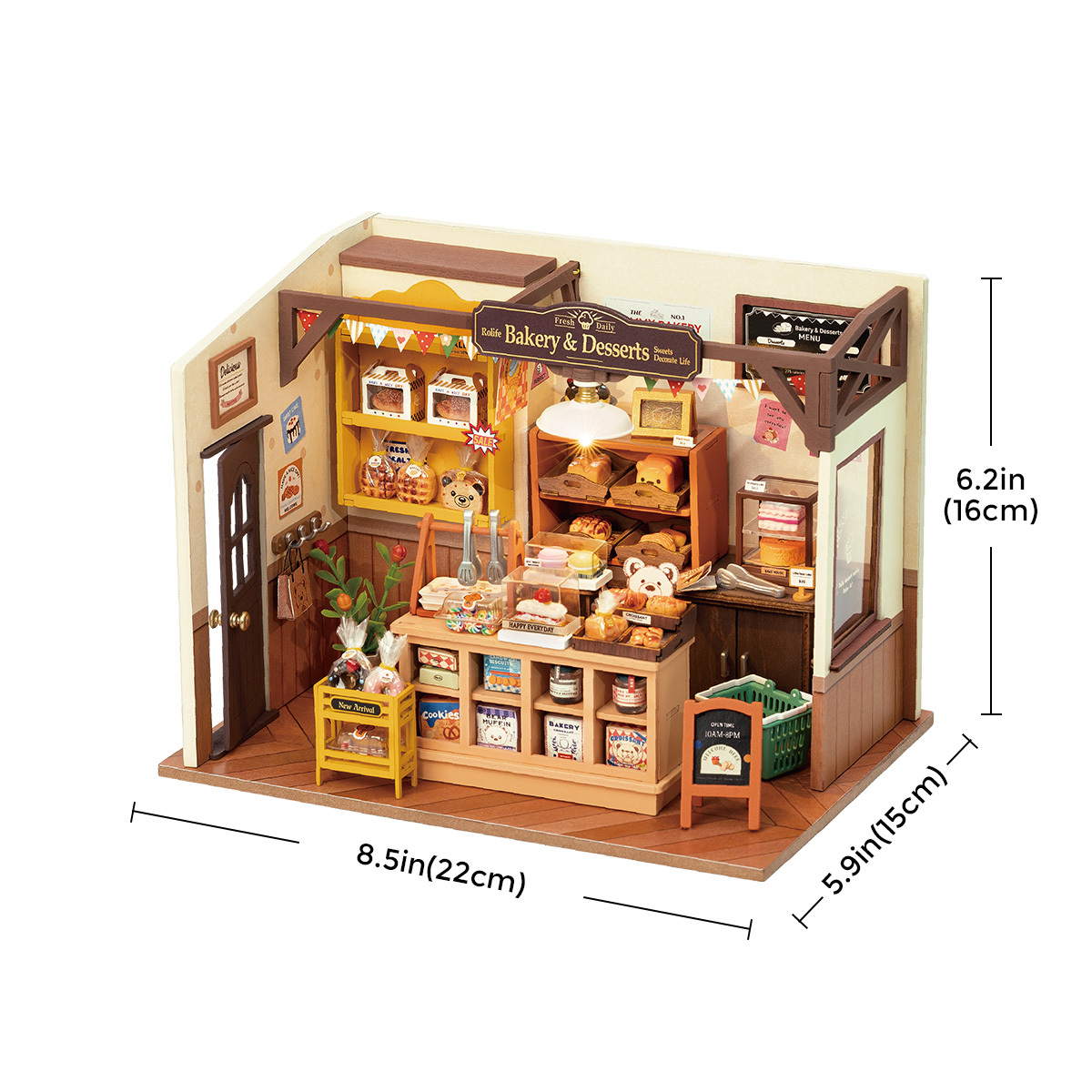 Rolife DIY Miniature House - Becka's Baking House DG161