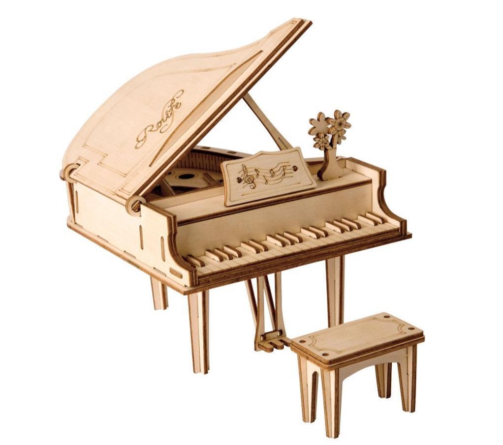 Large Piano Wood 3D Puzzle