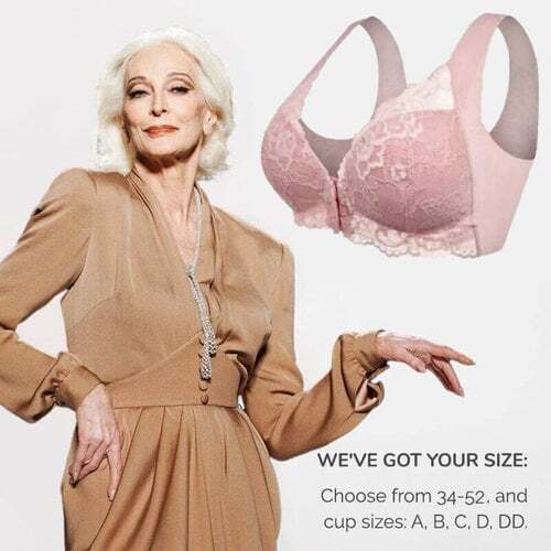 Front Closure 5D Shaping Push Up Bra – Seamless, Beauty Back, Comfy