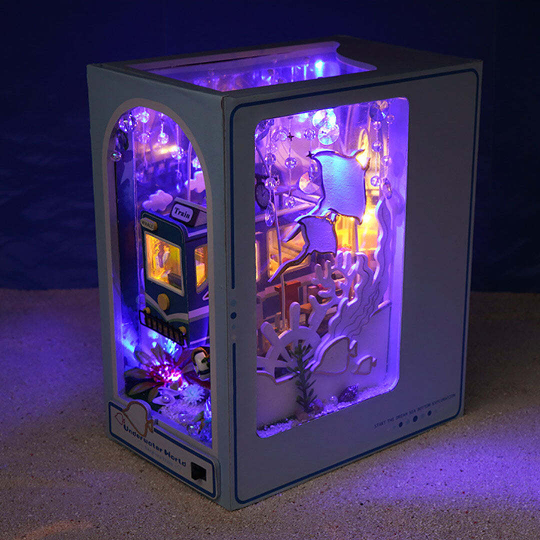 Underwater World DIY Crafts Book Nook Kit - C-Sale