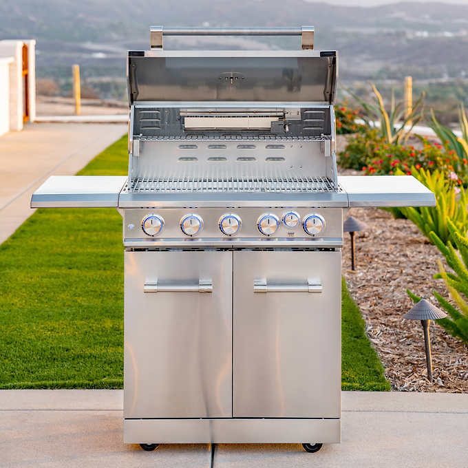 Kirkland Signature Stainless Steel 6 Burner Gas Grill Factory Outlet