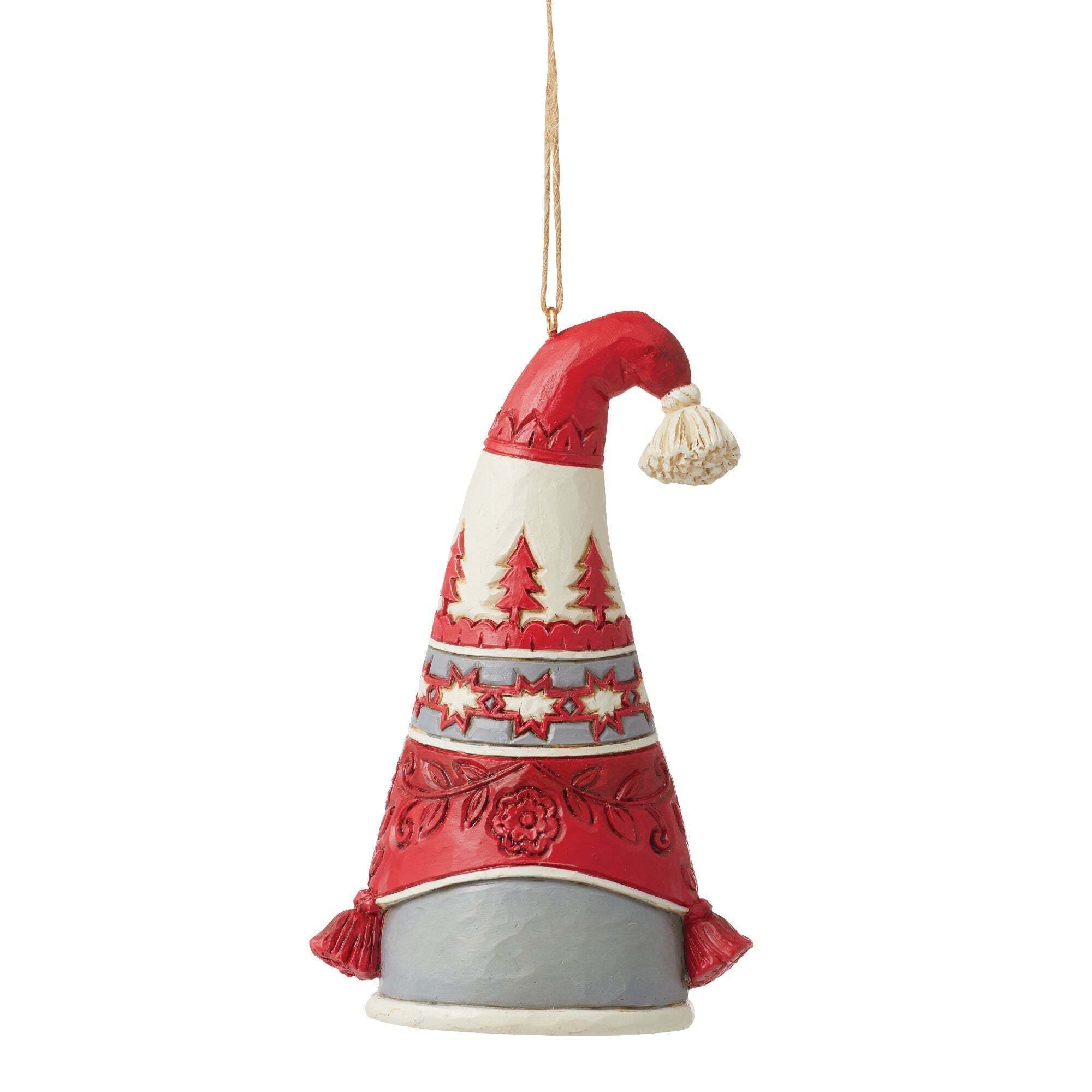 Nordic Noel Gnome Flap Hat Orn