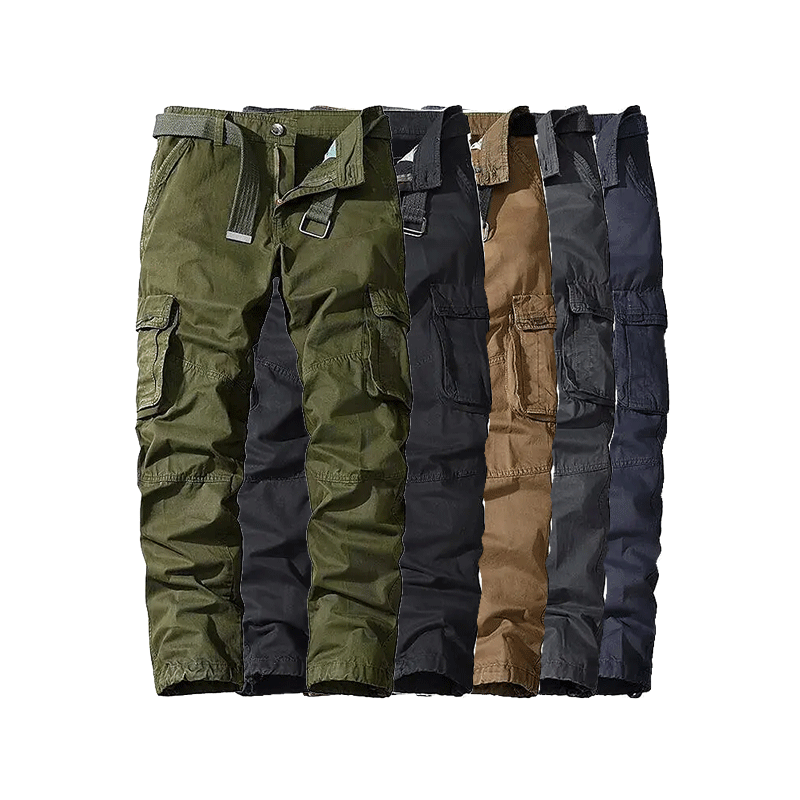 5-PACK Men's Cargo Pants Trousers Work Pants Multi Pocket 6 Pocket Pl -  Pysique®