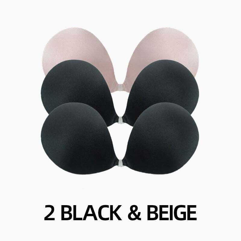 Selfadhesive invisible gathering of bras PHISYCA