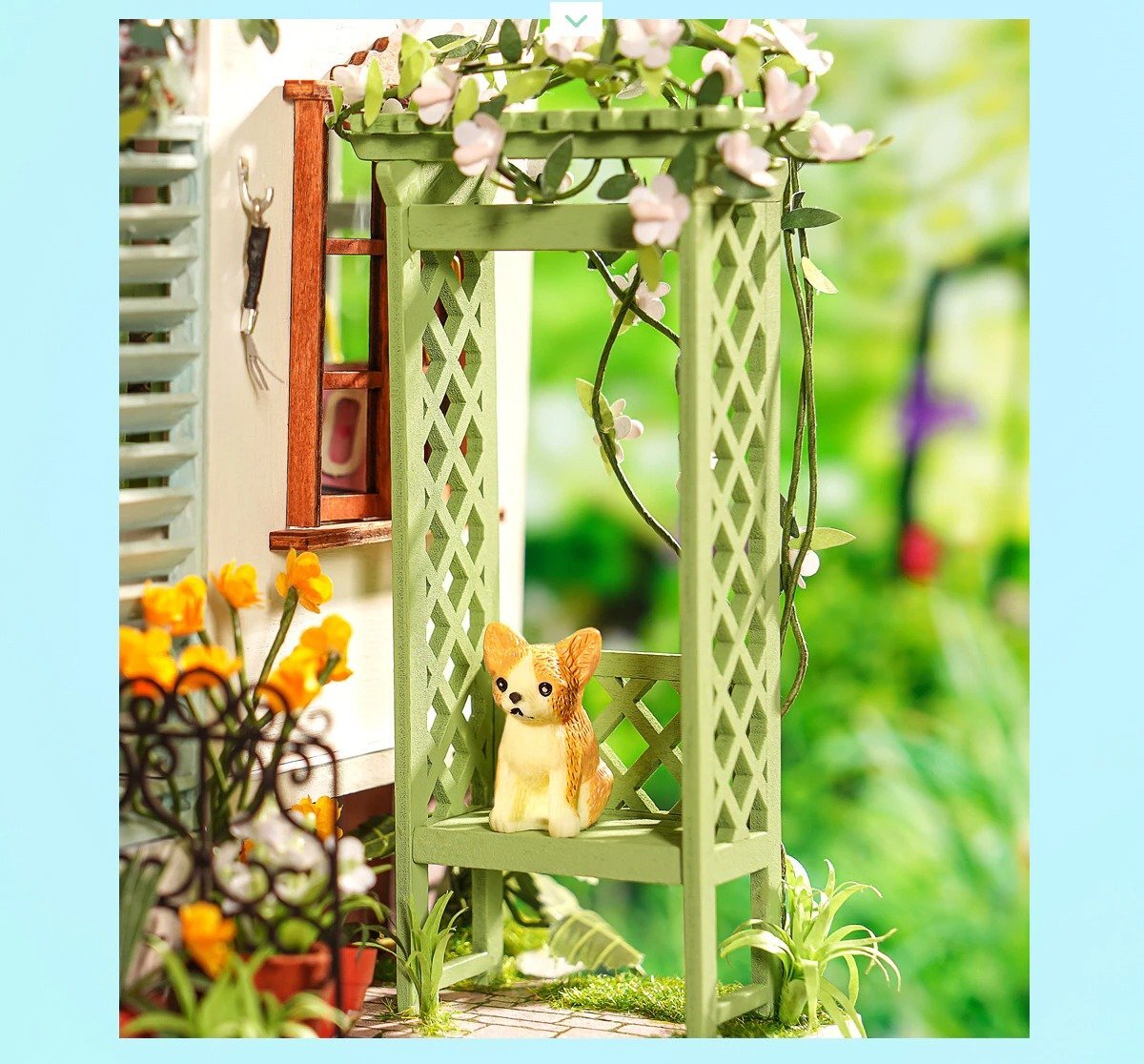Rolife DIY Miniature Dollhouse - Flowery Sweets & Teas DG146