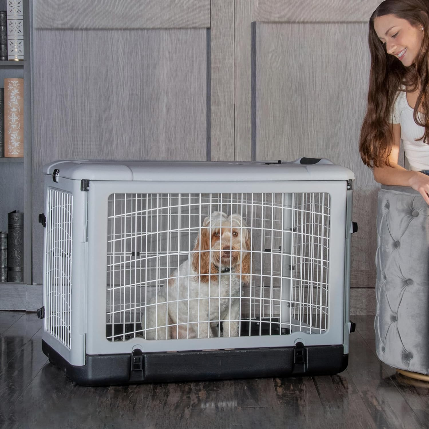 🐩Clearance Sale💥Collapsible Dog Crate, Portable Dog Crate, Travel Do