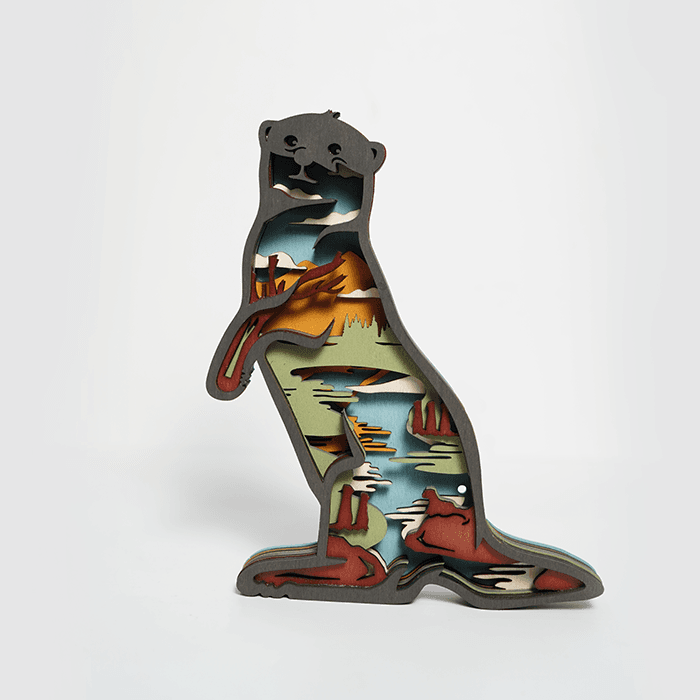 HOT SALE🔥-Otter Carving Handcraft Gift
