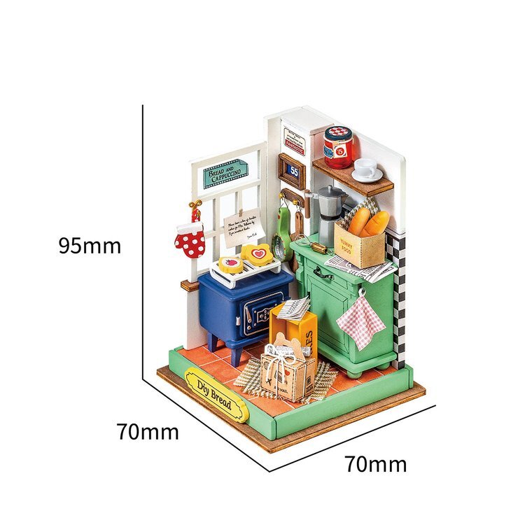 Rolife DIY Miniature House - Afternoon Baking Time DS029