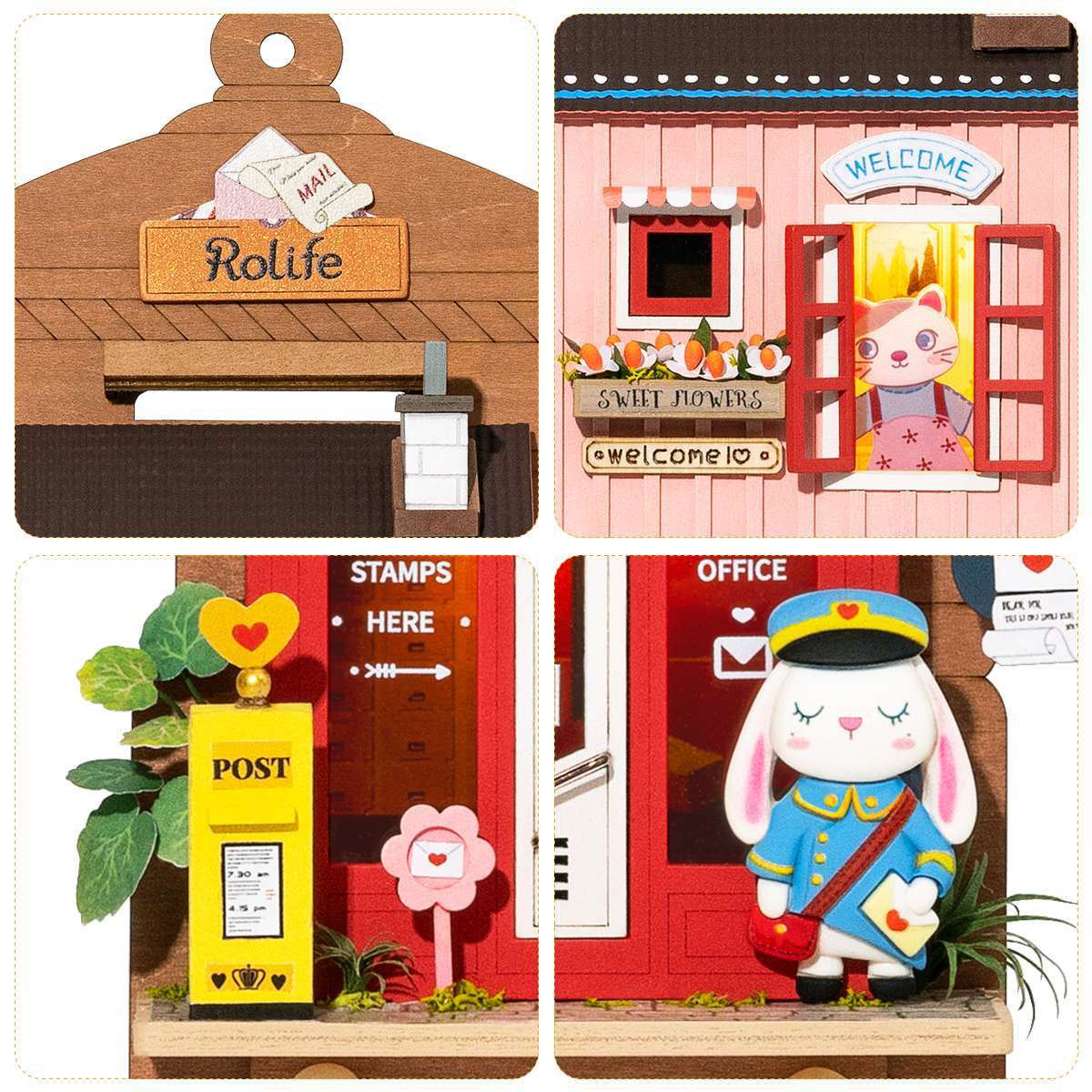 Rolife DIY Wall Hanging - Love Post Office DS021