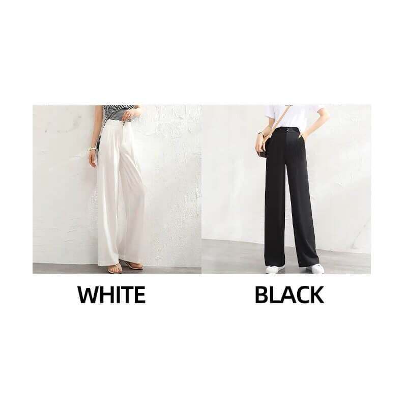 Woman\'s Casual Full-Length Loose Pants