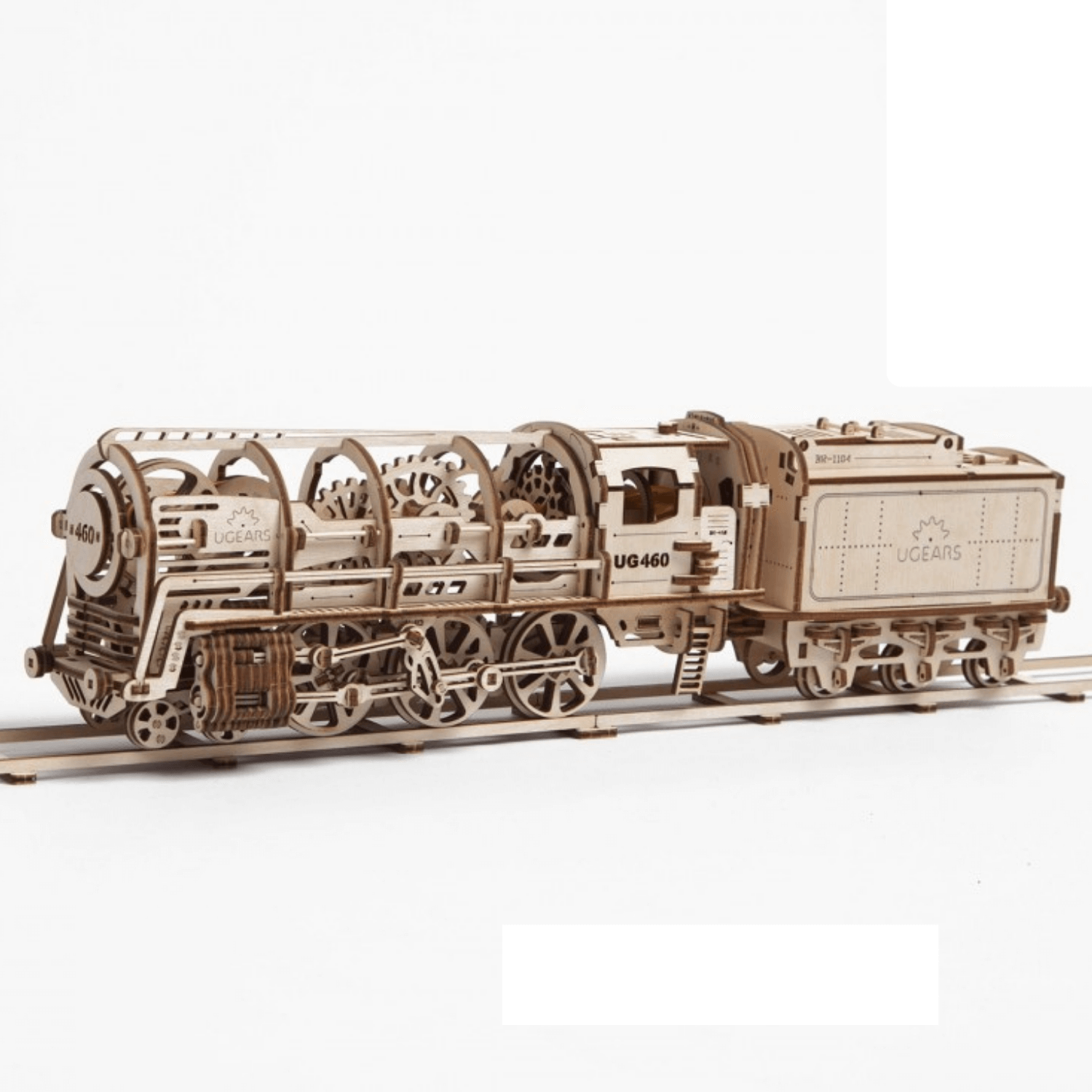 Steam locomotive with tender