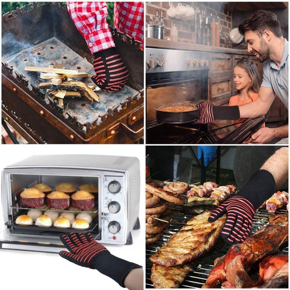 932°F Extreme Heat Resistant BBQ Fireproof Glove
