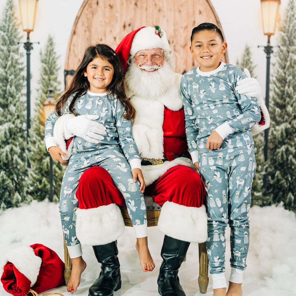Christmas Jesus Fmalily Matching Pajamas Sets (with Pet's dog clothes)