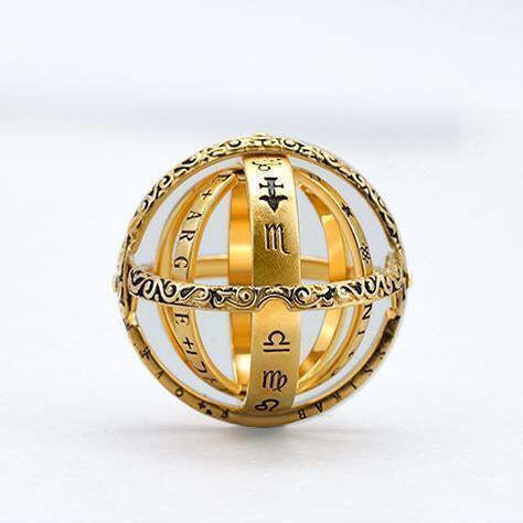 *Buy 2 Free Shipping* Astronomical ring-Closing is love, Opening is the world!