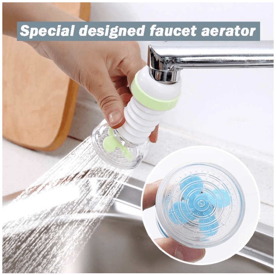 【Buy 1 Get 1 Free Today】Rotatable Water-Saving Faucet Head