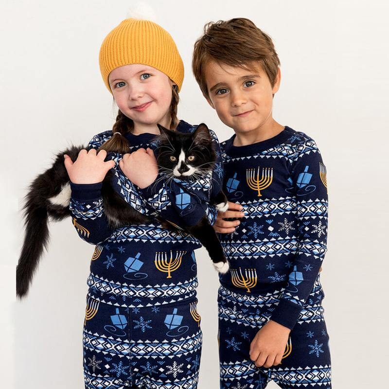 Christmas Patterned Family Matching Pajamas Set
