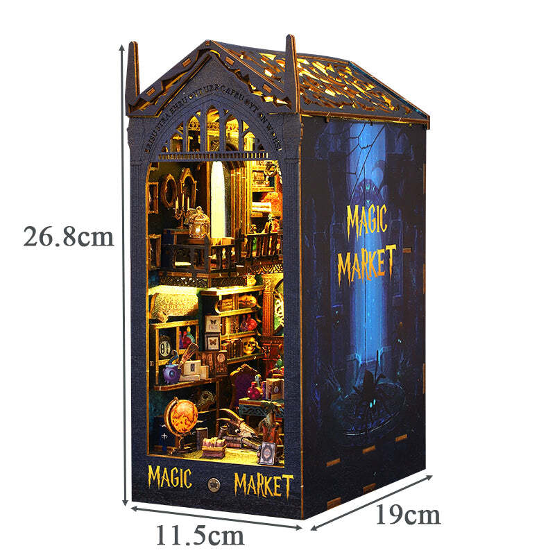 Magic Market DIY Book Nook Kit - Qjtsdwp